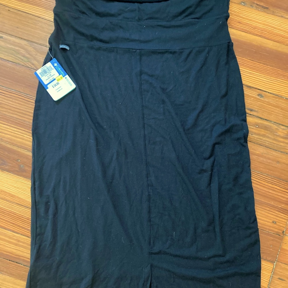 Long Black Columbia Fairview Skirt